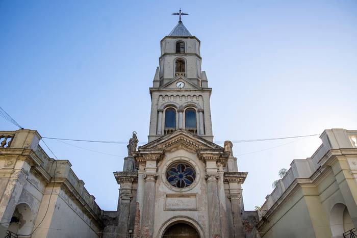 Capilla del Hospital Vilardebó en Montevideo. · Foto: Mauricio Zina, adhocfotos