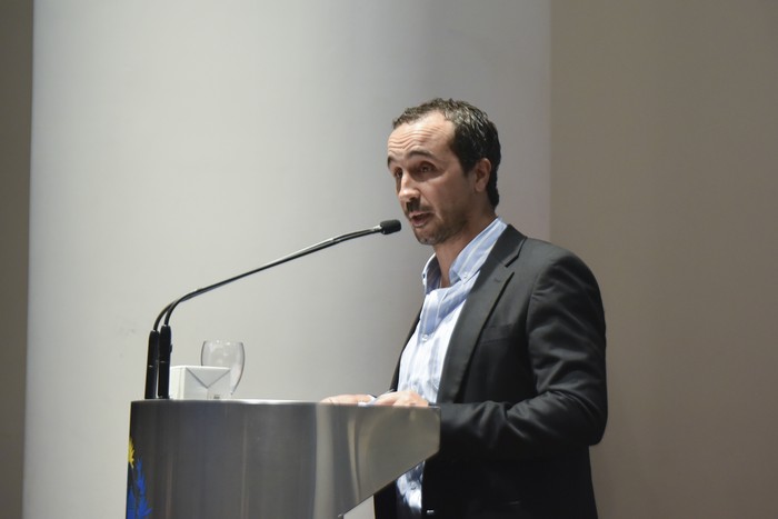 Ismael Olmos, el 12 de diciembre, en la Torre Ejecutiva. · Foto: Hugo de León