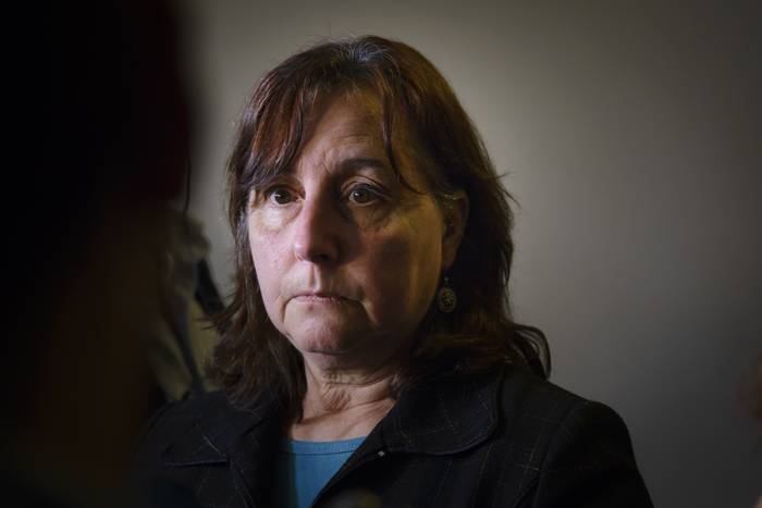 Ana Lorenzo, de la Sociedad Uruguaya de Tabacología (archivo, octubre de 2022). · Foto: Mara Quintero