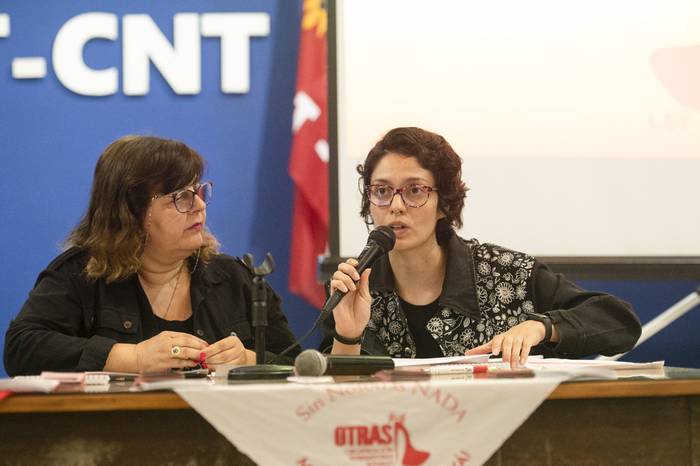 Ana Laura Cafaro y Emilia Díaz. · Foto: Alessandro Maradei