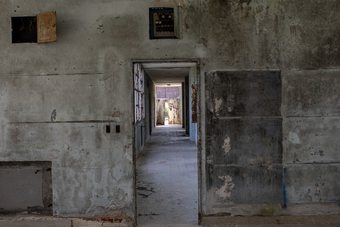Lugar de Sudamtex donde se instalará la Universidad de la República en Colonia del Sacramento · Foto: Ignacio Dotti