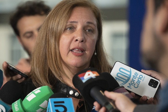 Estela Delgado, directora nacional de Biodiversidad y Servicios Ecosistémicos, el 27 de mayo, en la Torre Ejecutiva. · Foto: Alessandro Maradei