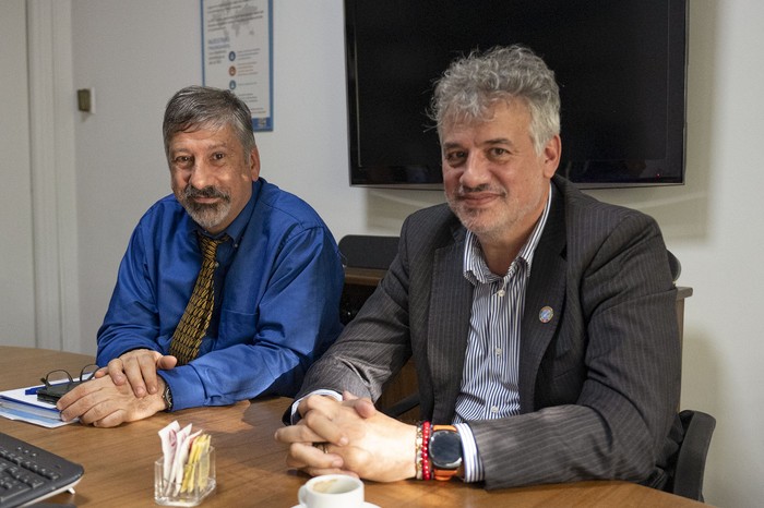Gonzalo Kmaid y Luis Lobo. · Foto: Alessandro Maradei