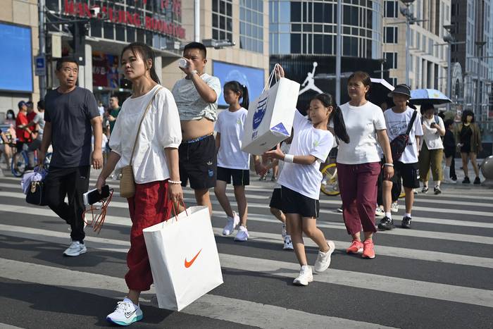 Pekín, China, el 14 de agosto. · Foto: Wang Zhao, AFP