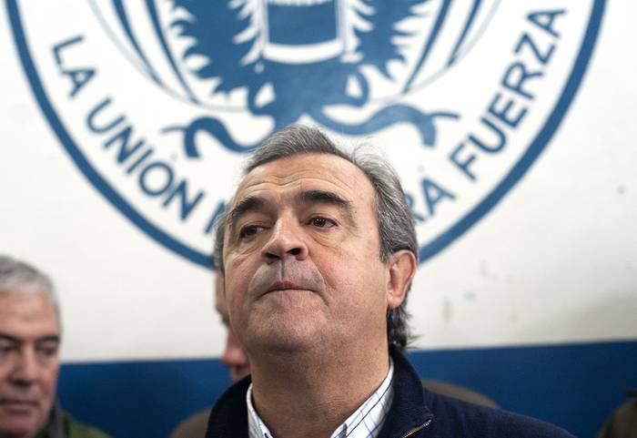 Jorge Larrañaga (archivo, julio de 2014).
 · Foto: Fernando Morán