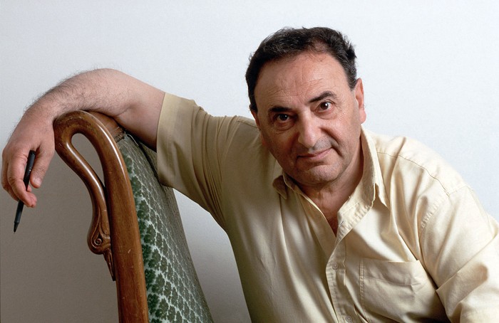 Juan José Saer, 1996. · Foto: Ulf Andersen, Aurimages, AFP